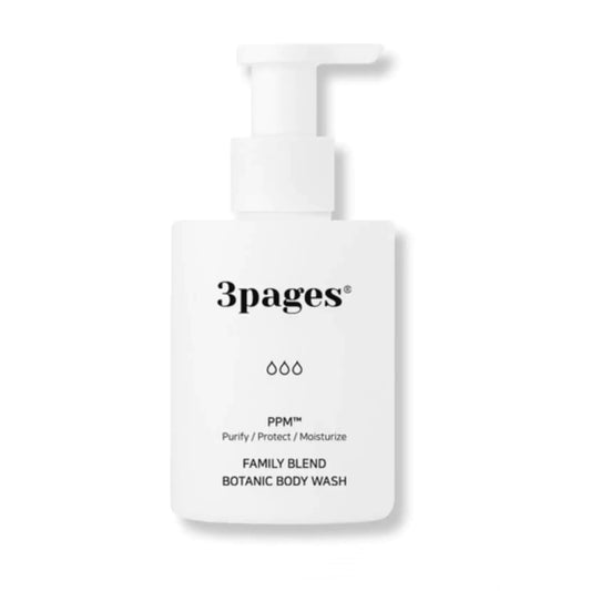 3pages® Family Blend Botanic Body Wash 草本沐浴露 400ml